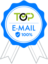 Selo Top do NIC.br — E-mail